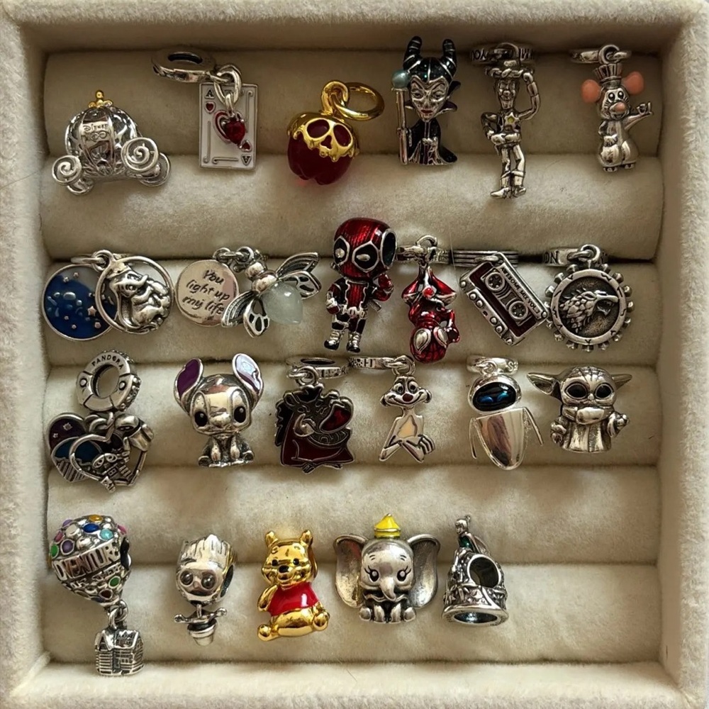 Pandora 1pcs Any Disney Marvel Movie Charm